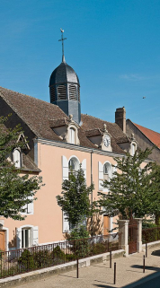 Corps de bâtiment principal, façade sur rue. © Région Bourgogne-Franche-Comté, Inventaire du patrimoine
