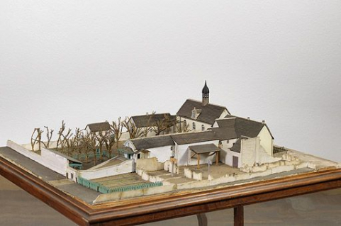 Maquette de l'établissement. © Région Bourgogne-Franche-Comté, Inventaire du patrimoine