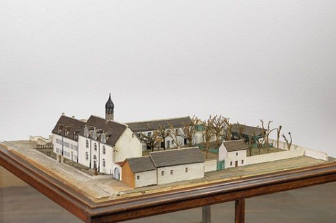 Maquette de l'établissement. © Région Bourgogne-Franche-Comté, Inventaire du patrimoine