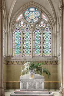 Chapelle : choeur. © Région Bourgogne-Franche-Comté, Inventaire du patrimoine Chapelle : choeur. © Région Bourgogne-Franche-Comté, Inventaire du patrimoine