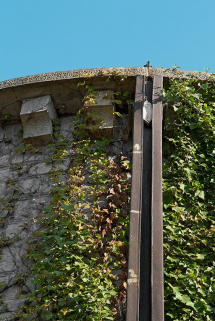 Château d'eau : détail de l'indicateur de niveau. © Région Bourgogne-Franche-Comté, Inventaire du patrimoine