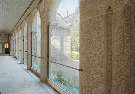 Galerie du corps central. © Région Bourgogne-Franche-Comté, Inventaire du patrimoine Galerie du corps central. © Région Bourgogne-Franche-Comté, Inventaire du patrimoine