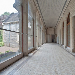 Galerie du corps central. © Région Bourgogne-Franche-Comté, Inventaire du patrimoine Galerie du corps central. © Région Bourgogne-Franche-Comté, Inventaire du patrimoine