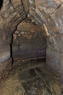 Section reliant les deux galeries. © Région Bourgogne-Franche-Comté, Inventaire du patrimoine