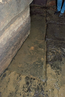 Angle de la section intermédiaire avec la deuxième galerie. © Région Bourgogne-Franche-Comté, Inventaire du patrimoine