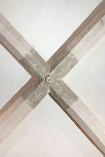 Clef de voûte du choeur. © Région Bourgogne-Franche-Comté, Inventaire du patrimoine