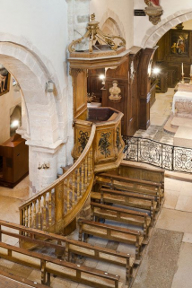 Vue d'ensemble depuis la tribune. © Région Bourgogne-Franche-Comté, Inventaire du patrimoine