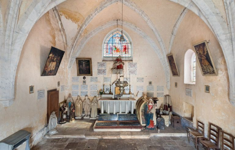 Vue d'ensemble depuis l'entrée. © Région Bourgogne-Franche-Comté, Inventaire du patrimoine Vue d'ensemble depuis l'entrée. © Région Bourgogne-Franche-Comté, Inventaire du patrimoine