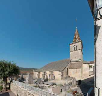 Elévations droite et postérieure. © Région Bourgogne-Franche-Comté, Inventaire du patrimoine