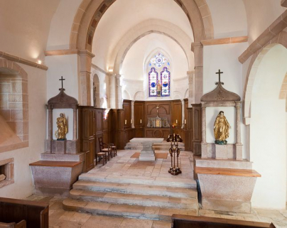Choeur. © Région Bourgogne-Franche-Comté, Inventaire du patrimoine
