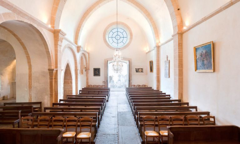 Nef et bas-côté depuis le choeur. © Région Bourgogne-Franche-Comté, Inventaire du patrimoine
