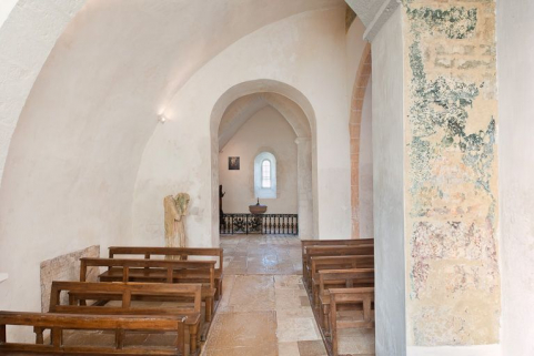 Bas-côté droit pris depuis la dernière travée. © Région Bourgogne-Franche-Comté, Inventaire du patrimoine