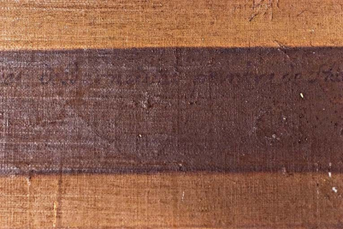 Détail de la signature. © Région Bourgogne-Franche-Comté, Inventaire du patrimoine