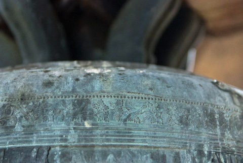 Détail de la frise. © Région Bourgogne-Franche-Comté, Inventaire du patrimoine