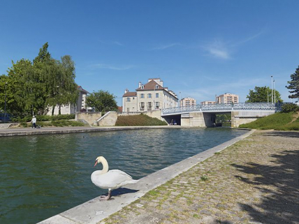 Vue d'ensemble prise du port. © Région Bourgogne-Franche-Comté, Inventaire du patrimoine