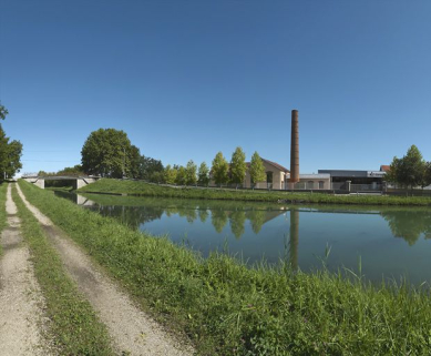 Vue d'ensemble du site industriel. © Région Bourgogne-Franche-Comté, Inventaire du patrimoine