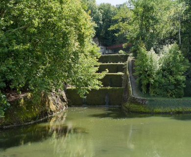 Vue d'ensemble depuis le parc. © Région Bourgogne-Franche-Comté, Inventaire du patrimoine