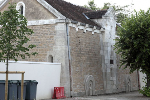 Le réservoir, façade sur rue. © Région Bourgogne-Franche-Comté, Inventaire du patrimoine
