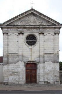 Façade de la chapelle. © Région Bourgogne-Franche-Comté, Inventaire du patrimoine