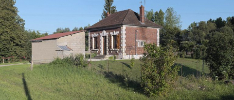 Maison éclusière : 3/4 arrière. © Région Bourgogne-Franche-Comté, Inventaire du patrimoine