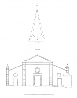 élévation principale © Région Bourgogne-Franche-Comté, Inventaire du patrimoine