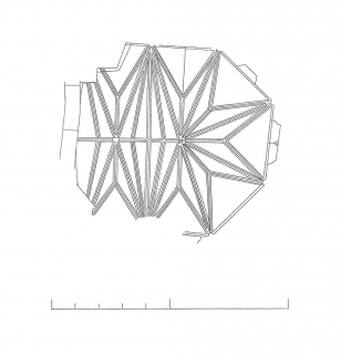 Plan. du couvrement du choeur © Région Bourgogne-Franche-Comté, Inventaire du patrimoine