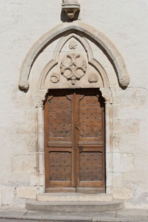 Porte latérale. © Région Bourgogne-Franche-Comté, Inventaire du patrimoine