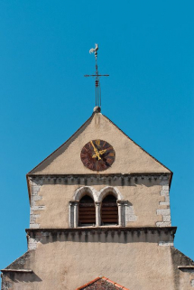 Clocher, élévation postérieure. © Région Bourgogne-Franche-Comté, Inventaire du patrimoine