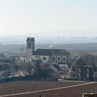 Eglise dans son site. © Région Bourgogne-Franche-Comté, Inventaire du patrimoine