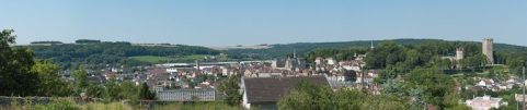 Vue d'ensemble de la ville de Montbard. © Région Bourgogne-Franche-Comté, Inventaire du patrimoine