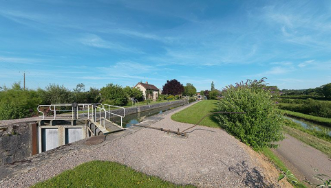Vue d'ensemble prise d'aval. © Région Bourgogne-Franche-Comté, Inventaire du patrimoine