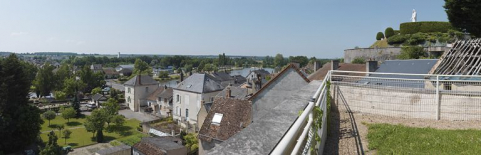 Vue d'ensemble du site d'écluse et du canal. © Région Bourgogne-Franche-Comté, Inventaire du patrimoine