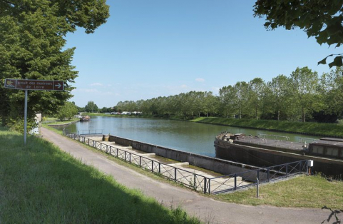 Vue de la cale. © Région Bourgogne-Franche-Comté, Inventaire du patrimoine