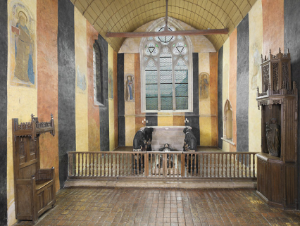Vue d'ensemble de la chapelle. © Région Bourgogne-Franche-Comté, Inventaire du patrimoine