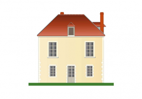 Dessin de la maison éclusière. © Région Bourgogne-Franche-Comté, Inventaire du patrimoine
