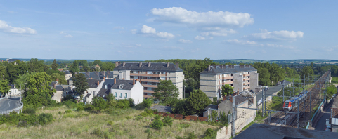Vue générale depuis le sud-ouest. © Région Bourgogne-Franche-Comté, Inventaire du patrimoine