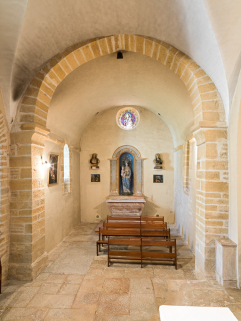Vue du bras nord du transept. © Région Bourgogne-Franche-Comté, Inventaire du patrimoine