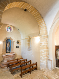 Vue du bras nord du transept, de trois-quarts. © Région Bourgogne-Franche-Comté, Inventaire du patrimoine