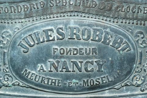 Marque du fondeur. © Région Bourgogne-Franche-Comté, Inventaire du patrimoine