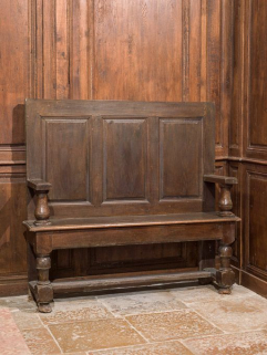 Vue d'ensemble du banc. © Région Bourgogne-Franche-Comté, Inventaire du patrimoine