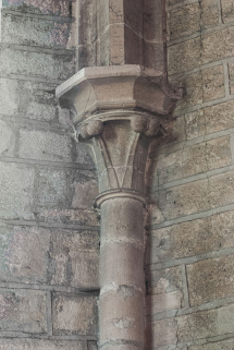 Vue d'un chapiteau du choeur. © Région Bourgogne-Franche-Comté, Inventaire du patrimoine