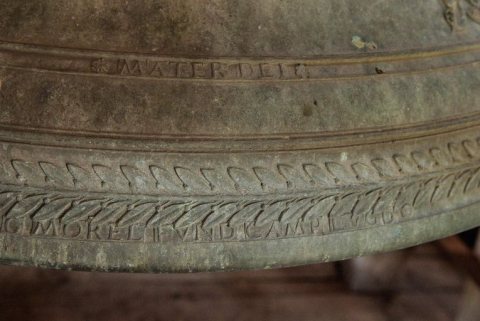 Détail de la signature. © Région Bourgogne-Franche-Comté, Inventaire du patrimoine