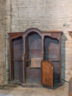 Vue d'ensemble du confessionnal. © Région Bourgogne-Franche-Comté, Inventaire du patrimoine