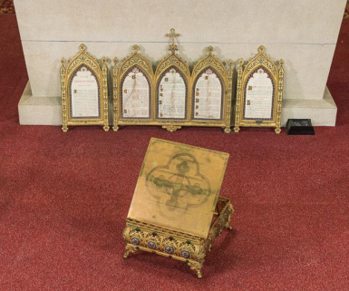 Canon d'autel. © Région Bourgogne-Franche-Comté, Inventaire du patrimoine