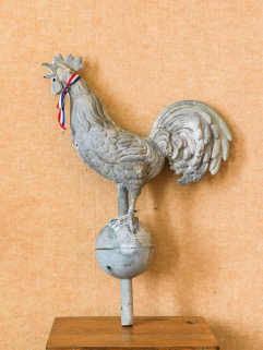 Vue d'ensemble de la girouette. © Région Bourgogne-Franche-Comté, Inventaire du patrimoine