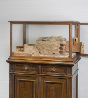  maquette fortification d'agglomération © Région Bourgogne-Franche-Comté, Inventaire du patrimoine