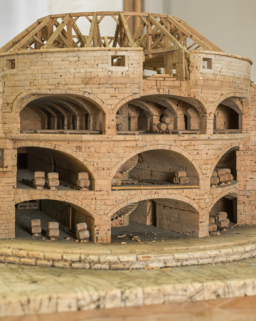  maquette fortification d'agglomération © Région Bourgogne-Franche-Comté, Inventaire du patrimoine