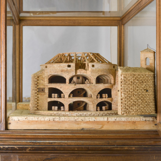  maquette fortification d'agglomération © Région Bourgogne-Franche-Comté, Inventaire du patrimoine