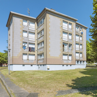 Bâtiment Million-2, façade postérieure sud. © Région Bourgogne-Franche-Comté, Inventaire du patrimoine