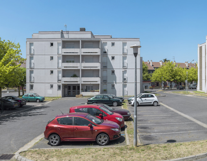 Bâtiment 25, façade antérieure est. © Région Bourgogne-Franche-Comté, Inventaire du patrimoine